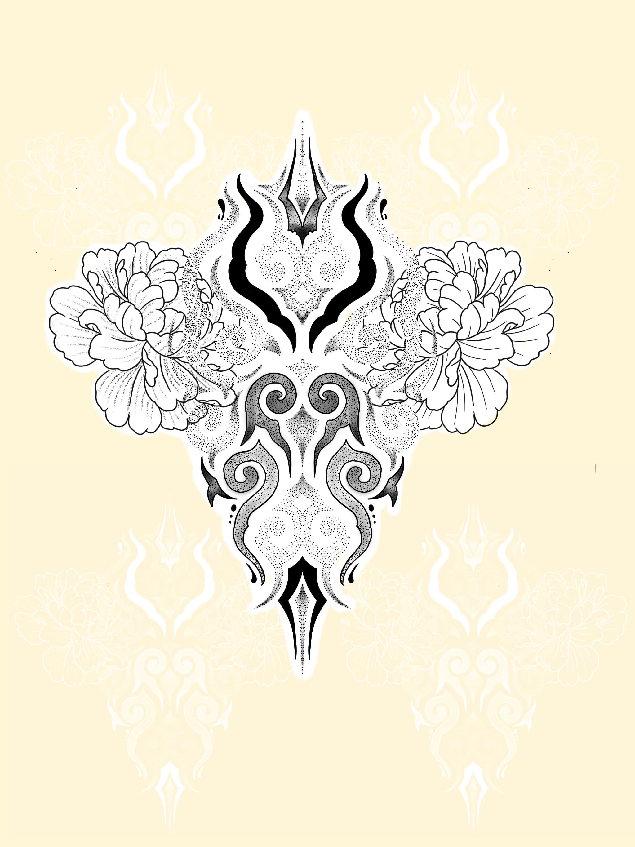 Flash Mandala ornemental par Borikoy