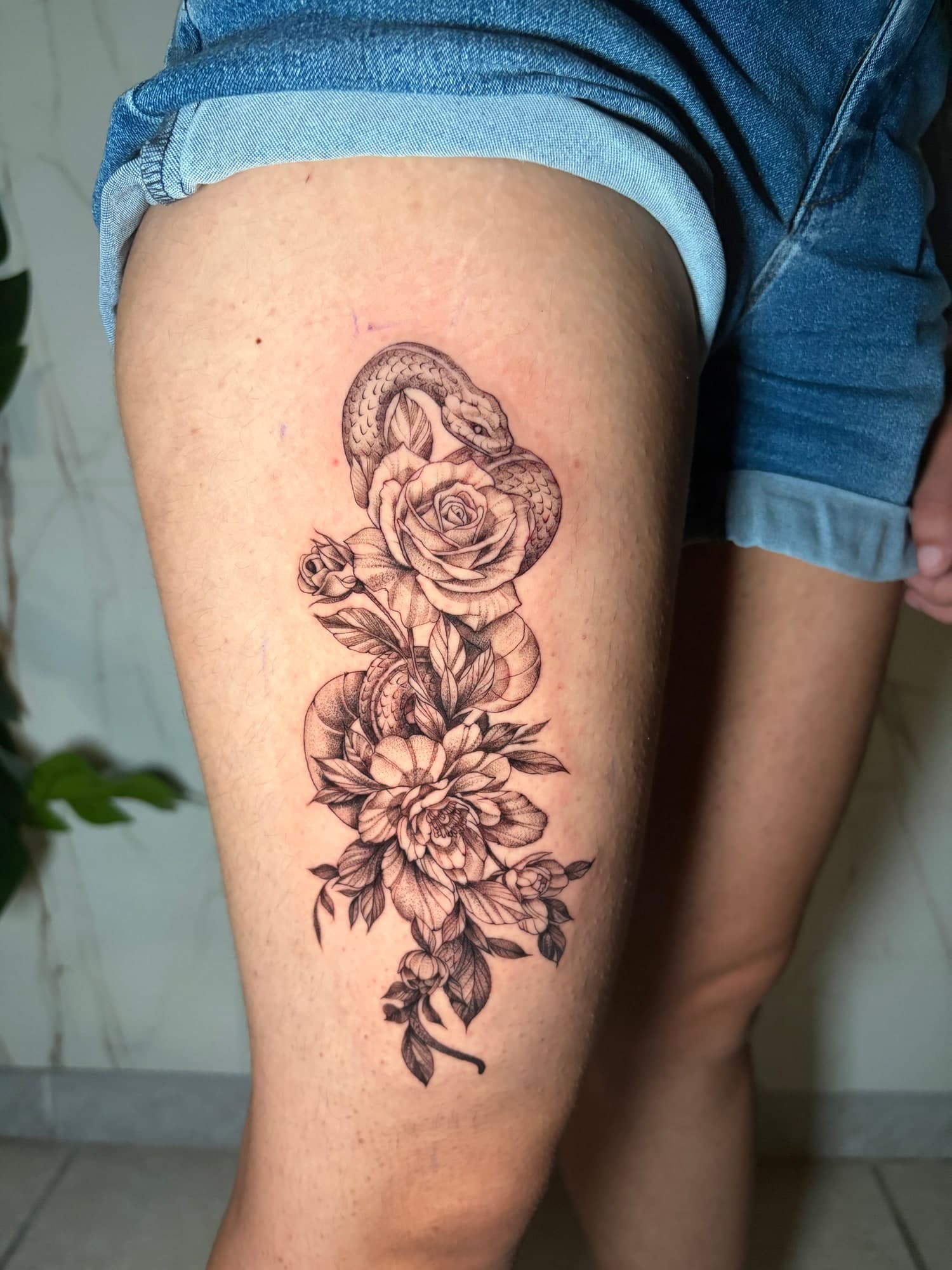 Tatouage par LebonTattoo, tatoueur à La Rivière Saint-Louis